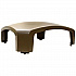 Dome Top for Landmark Series Waste Receptacle, Square, 26 x 16 x 11.25, Driftwood (3975L1DWOOD)