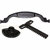 Complete Gear and Rack Replacement, Black (7575L8BLA)