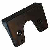 Handle Tool Grip Cap for Cleaning Cart, Plastic, Black (9T73M6)