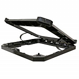 Stationary/Moving Collar for Container, Square, 26.25 x 26.25 x 4, Black (FG3975L3BLA)