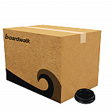 Hot Cup Lids, Fits 10 oz to 20 oz Hot Cup, Plastic, Black, 1,000/Carton (HOTBL1020)
