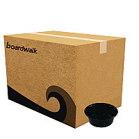 Souffle/Portion Cups, 1.5 oz, Plastic, Black, 2,500/Carton (PRTN15BL)