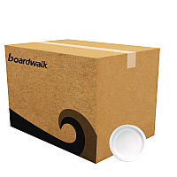 Paper Dinnerware, Plate, 6" dia, White, 1,000/Carton (WH6PLT)