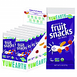 Organic Fruit Snacks, Assorted Flavors, 2 oz Bag, 12/Carton (22002288)