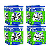 TOOLBOX Blue Shop Towels, 1-Ply, 10 x 12, Blue, 200 Sheets/Box, 4 Boxes/Carton (55202)