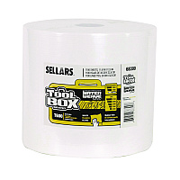 TOOLBOX WaterWeave T600 Wipers, 1-Ply, 11.8 x 12.8, White, 1,100 Sheets/Roll (68300)