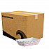 Paper Food Baskets, 0.25 lb Capacity, 2.69 x 4 x 1.05, Red/White, 1,000/Carton (30LAG025)