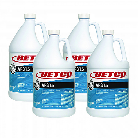 AF315 Disinfectant Cleaner, Citrus Floral Scent, 1 gal Bottle, 4/Carton (3150400)