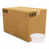 Plastic Deli Container with Lid, 8 oz, Clear, Plastic, 240/Carton (DELI8OZ)