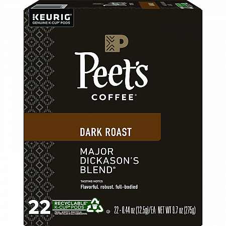 Major Dickason's Blend K-Cups, 22/Box (6547)