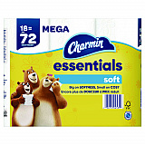 Essentials Soft Bathroom Tissue, Septic Safe, 2-Ply, White, 330 Sheets/Roll, 18 Rolls/Carton (04535)