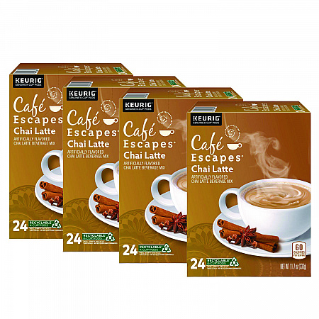 Chai Latte K-Cups, 96/Carton (6805CT)