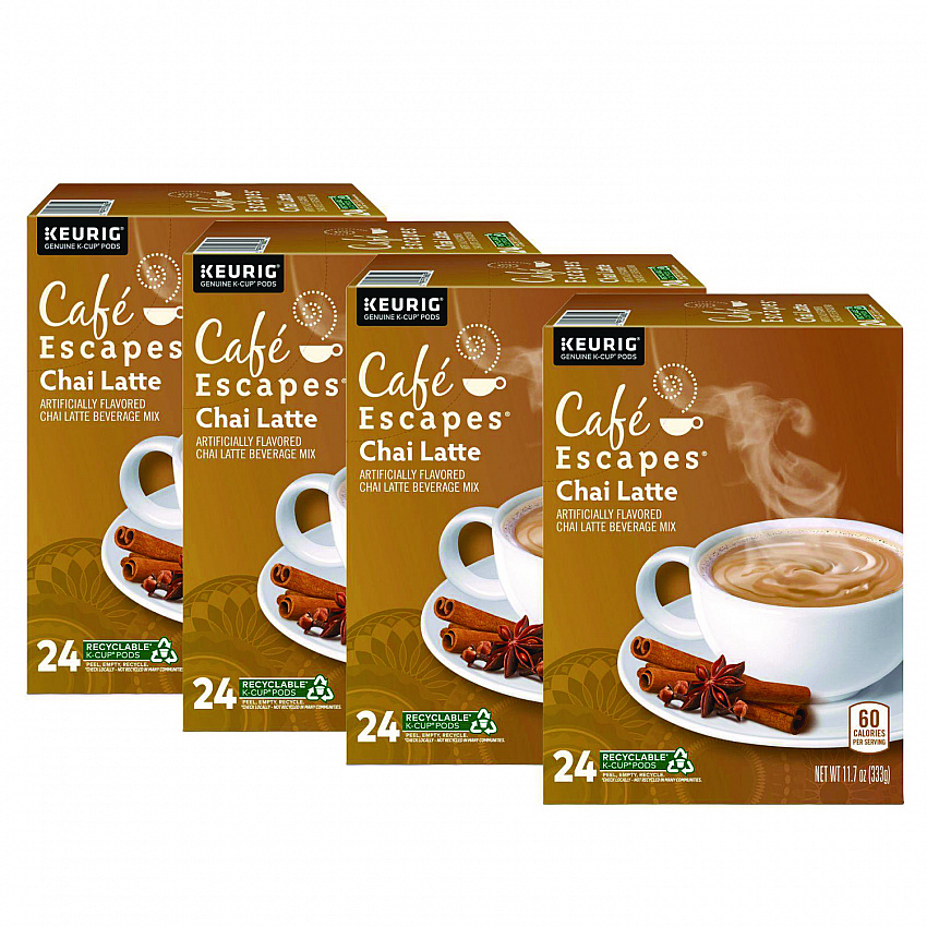 Chai Latte K-Cups, 96/Carton (6805CT)