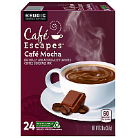 Cafe Escapes Mocha K-Cups, 24/Box (6803)