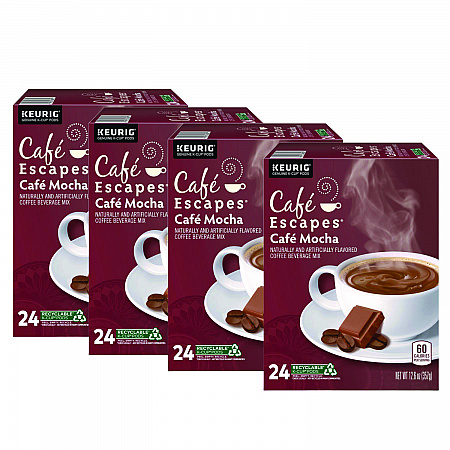 Mocha K-Cups, 24/Box, 96/Carton (6803CT)