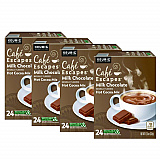 Cafe Escapes Milk Chocolate Hot Cocoa K-Cups, 96/Carton (6801CT)