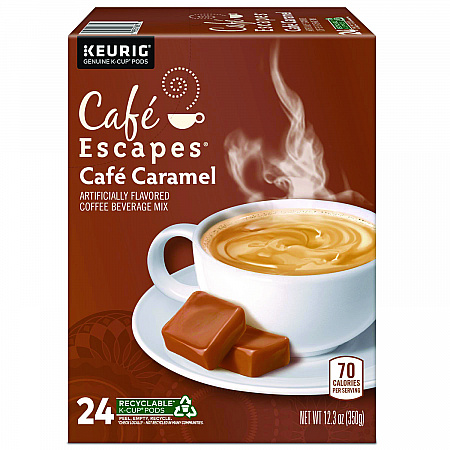 Cafe Caramel K-Cups, 24/Box (6813)