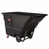 2 cu yd Standard Duty Tilt Truck, Forkliftable Frame, 1,400 lb Capacity, Black (RMTTSD200D)