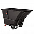 2 cu yd Standard Duty Tilt Truck, Forkliftable Frame, 1,400 lb Capacity, Black (RMTTSD200D)