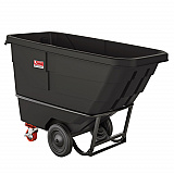 0.75 cu yd Standard Duty Tilt Truck, 1,300 lb Capacity, Black (RMTTSD75D)
