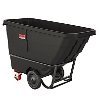 0.75 cu yd Standard Duty Tilt Truck, 1,300 lb Capacity, Black (RMTTSD75D)