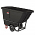 0.75 cu yd Standard Duty Tilt Truck, 1,300 lb Capacity, Black (RMTTSD75D)