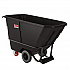 0.5 cu yd Standard Duty Tilt Truck, 800 lb Capacity, Black (RMTTSD50D)