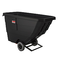 0.75 cu yd Light Duty Tilt Truck, 750 lb Capacity, Black (RMTTLD75D)