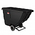 0.75 cu yd Light Duty Tilt Truck, 750 lb Capacity, Black (RMTTLD75D)