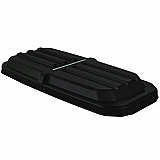 3/4 Cubic Yard Tilt Truck Lid, 31.69 x 67 x 6.9, Black (RMTT75LID)