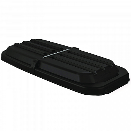 3/4 Cubic Yard Tilt Truck Lid, 31.69 x 67 x 6.9, Black (RMTT75LID)