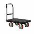 Resin Platform Truck, 1,600 lb Capacity, 24