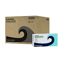 396 Series Disposable General-Purpose Nitrile Gloves, Powder-Free, Small, 4.4 mil Thick, 9.5" Long, Black, 100/BX, 10 BX/CT (396SCTA)