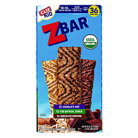 Kid Organic Zbar Granola Bars Variety Pack, Assorted Flavors, 1.27 oz Bar, 36/Carton (22002341)