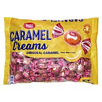 Caramel Creams Candy, Caramel, 48 oz Bag (22002357)