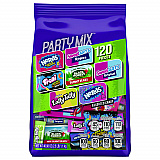 Party Mix Stand-Up Bag, 120 Pieces, Assorted Flavors, 2.5 lb Bag (22002359)