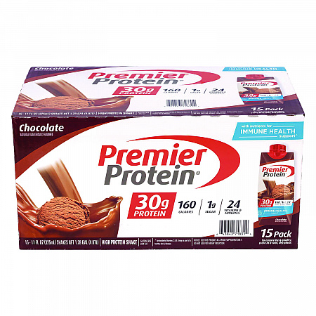 Chocolate Shake, 11 oz Single-Serve Container, 15/Carton (22002369)