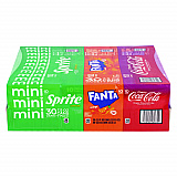 Mini Cans Variety Pack, Assorted Flavors, 7.5 oz Can, 30/Carton (22002379)
