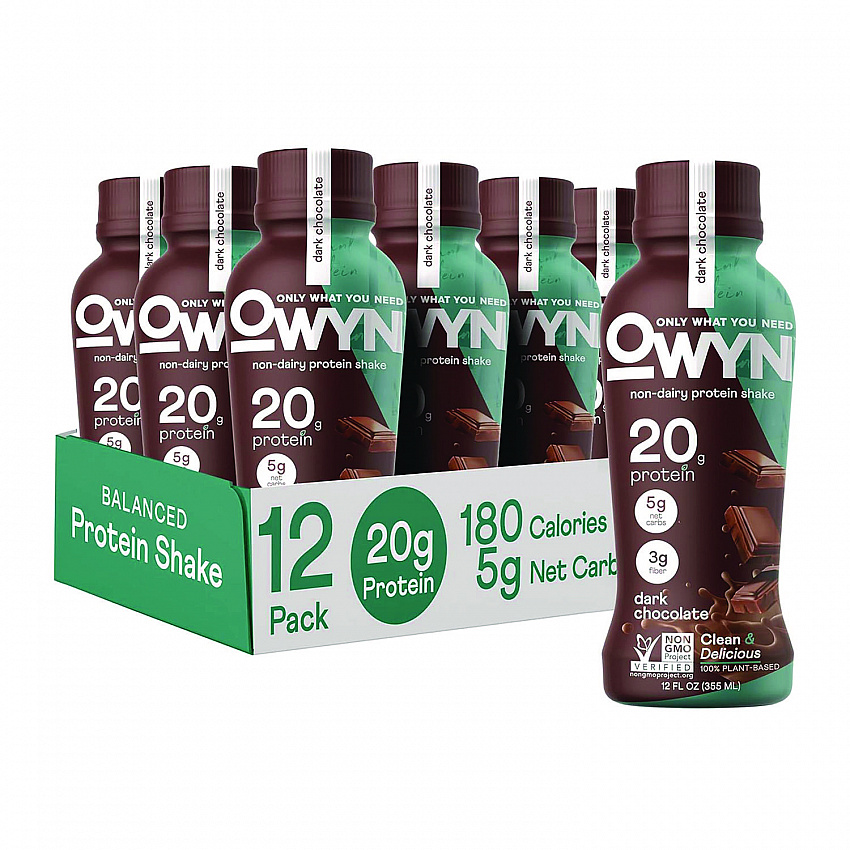 20 g Protein Drink, Chocolate, 12 oz Bottle, 12/Carton (38200001)