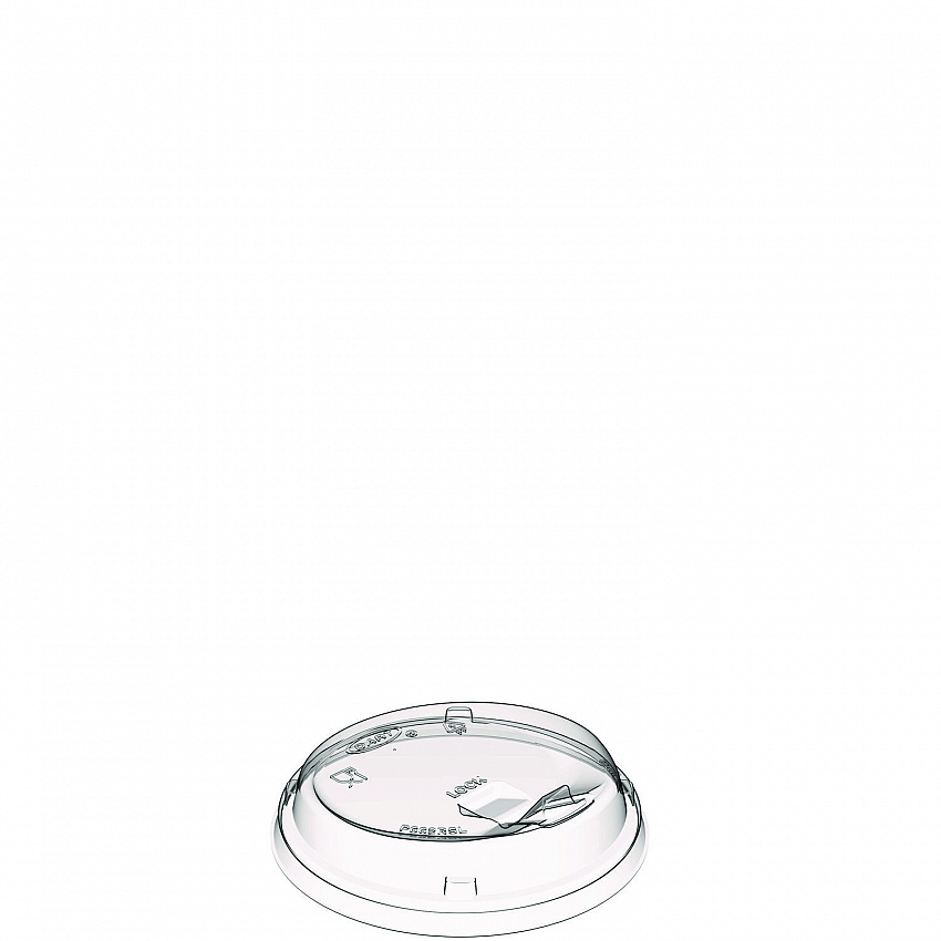 Prima Strawless Plastic Lids, Fits 9 oz to 20 oz Cold Cups, Clear, 1,000/Carton (P662RSL)