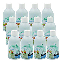 Premium Metered Air Freshener Refill, Clean N Fresh, 7.1 oz Aerosol Spray, 12/Carton (1042771)