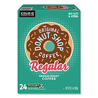 Donut Shop Coffee K-Cups, Regular, 24/Box (60052101)