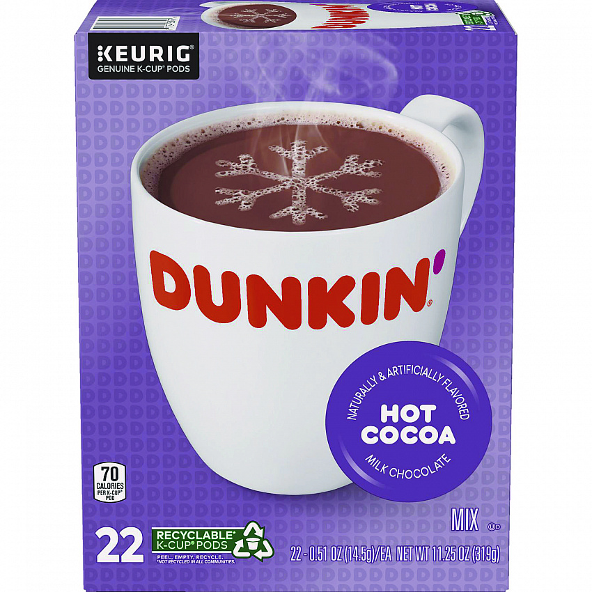Milk Chocolate Hot Cocoa K-Cup Pods, 22/Box (1261)