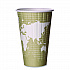 World Art Renewable and Compostable Insulated Hot Cups, 16 oz, Paper, Brown/White, 40/Pack, 15 Packs/Carton (EPBNHC16WD)