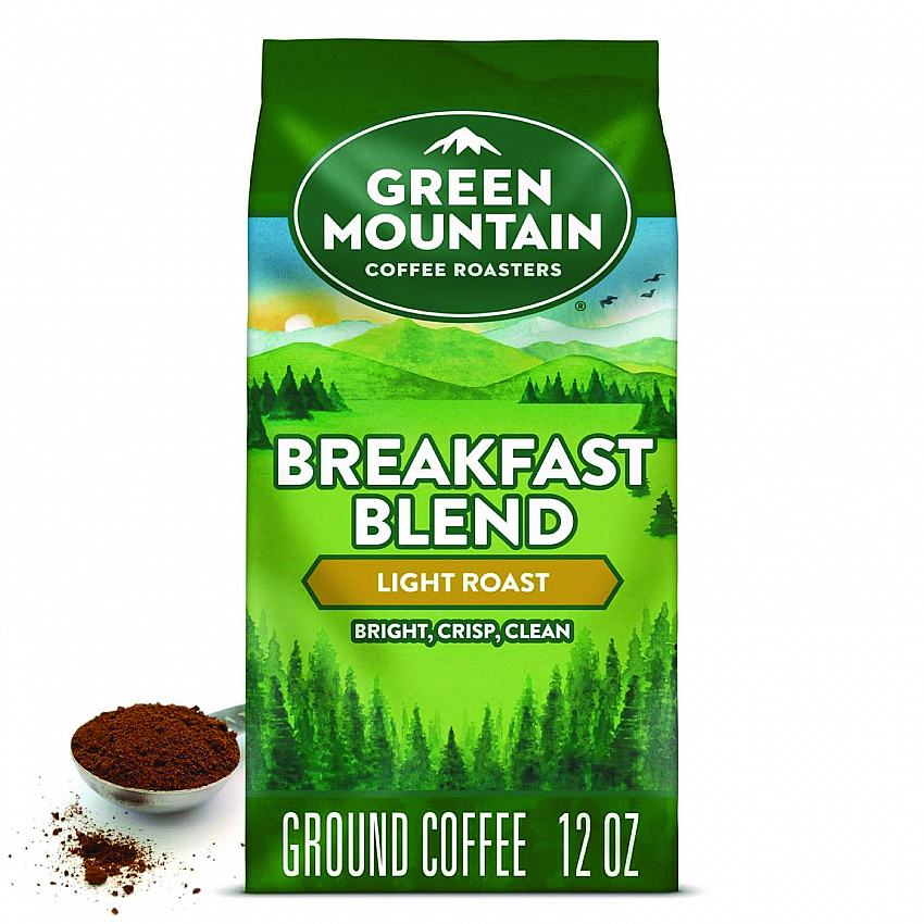 Breakfast Blend Ground Coffee, 12 oz Bag (38520)
