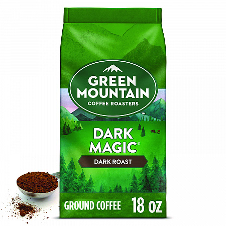 Dark Magic Ground Coffee, 18 oz Bag (7134EA)