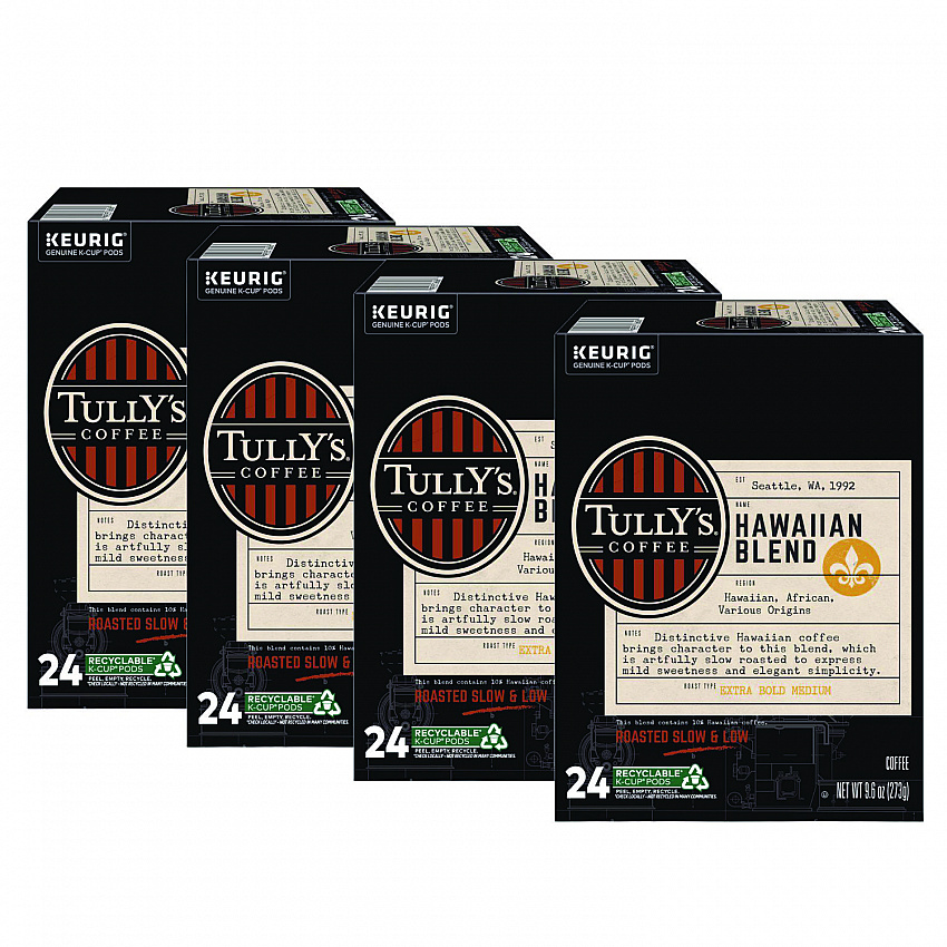 Hawaiian Blend Coffee K-Cups, 96/Carton (6606CT)