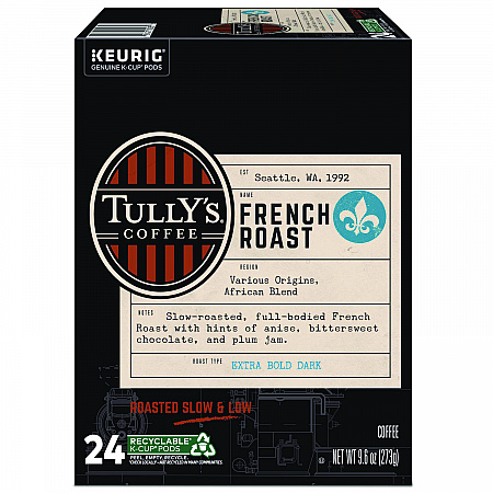 French Roast Coffee K-Cups, 24/Box (192619)