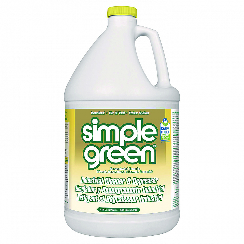 Industrial Cleaner and Degreaser, Concentrated, 1 gal Bottle, 6 Bottles/Carton (14010)