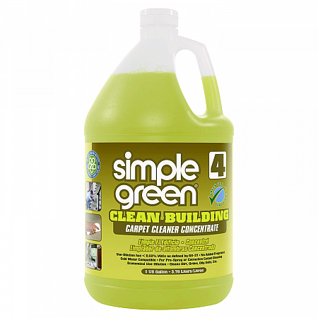 Clean Building Carpet Cleaner Concentrate, Unscented, 1gal Bottle (11201)